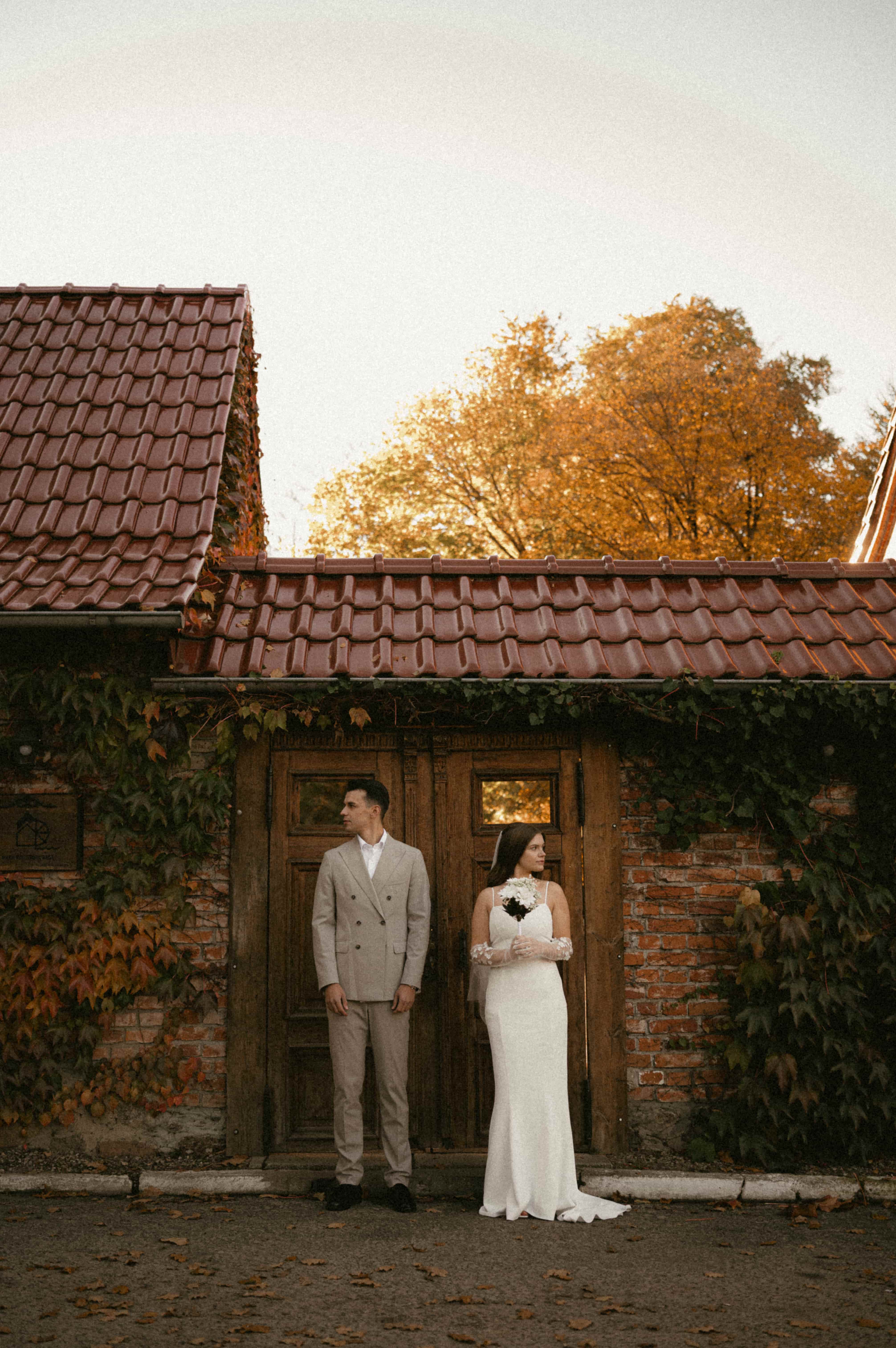 Maja i Bartek w dniu swojego ślubu